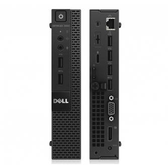 Dell OptiPlex 3020 Micro — front and rear views
